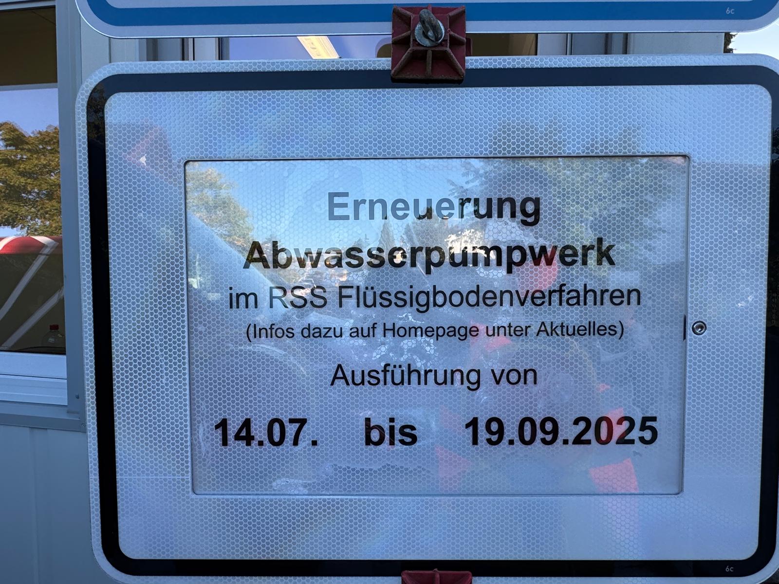 Weitere Herstellung aus Flüssigboden