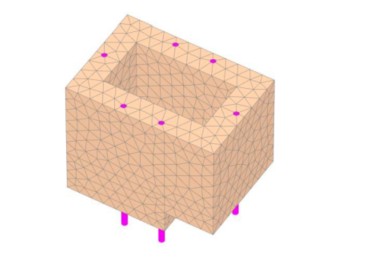 Statisch dimensionierte RSS®-Wand Flüssigboden